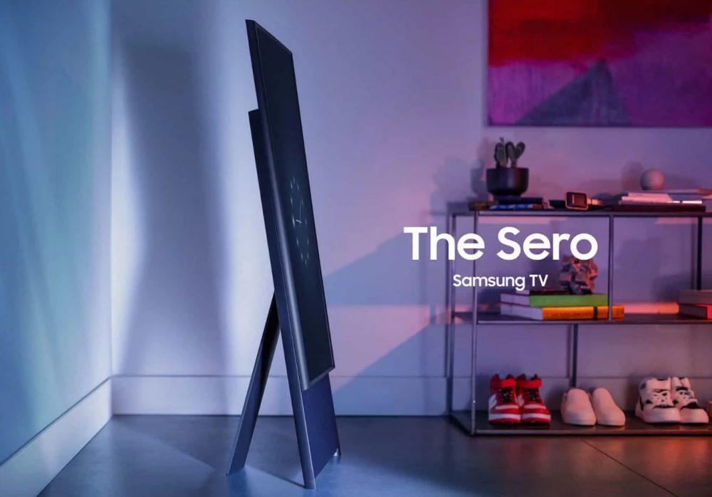 Samsung Sero TV - новий 4K QLED