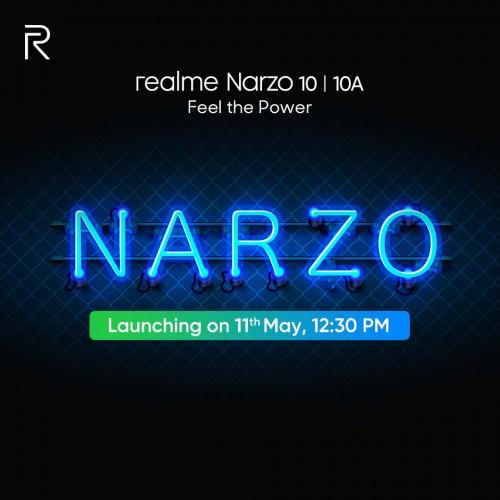 Нові смартфони Realme Narzo 10