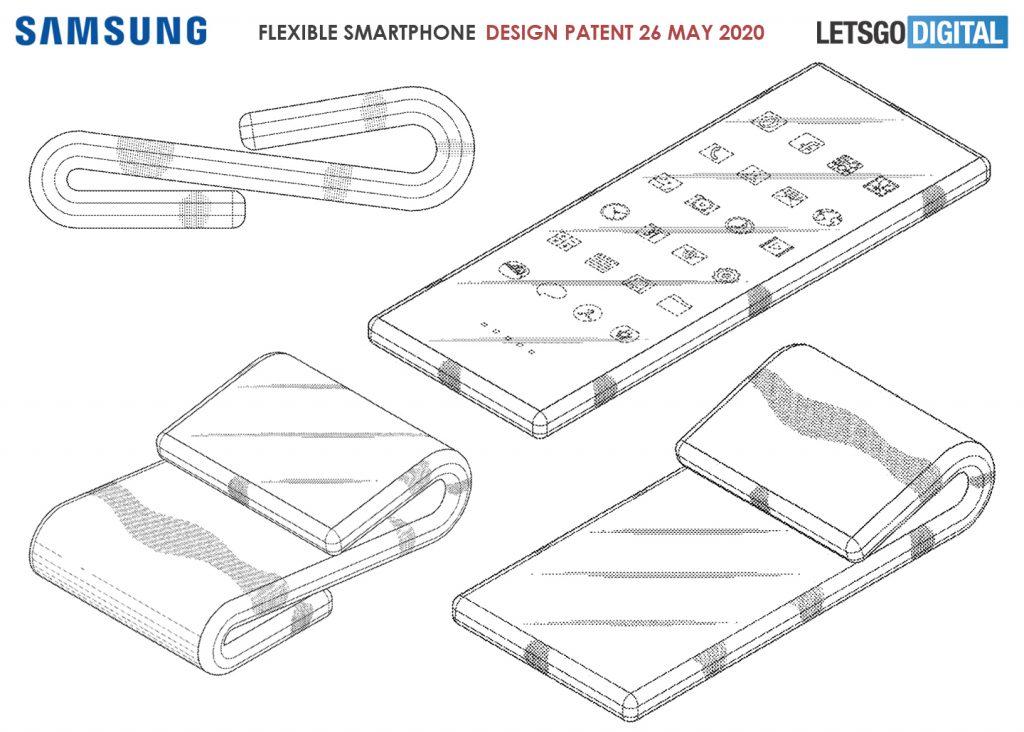 З’явився патент нового розкладного смартфона від Samsung