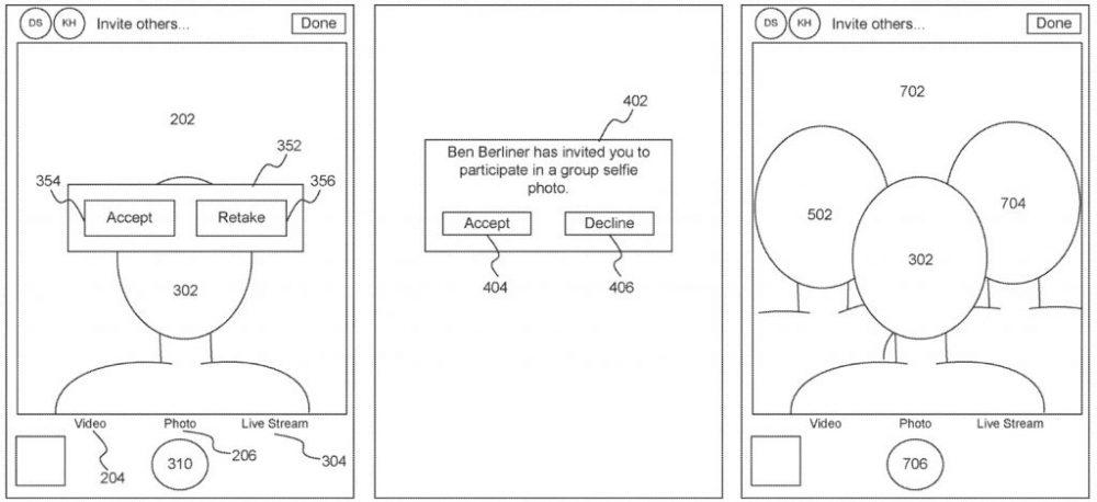 Apple подали патент для створення групових селфі