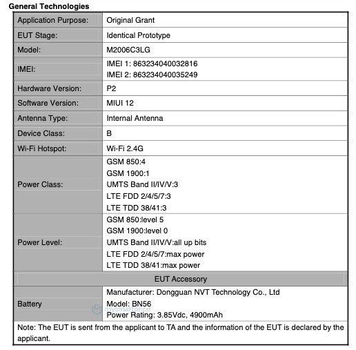 Смартфон Redmi 9A з’явився на сайті FCC