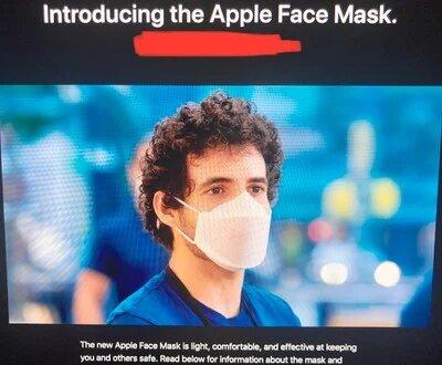 Apple розробляє власну захисну маску для обличчя