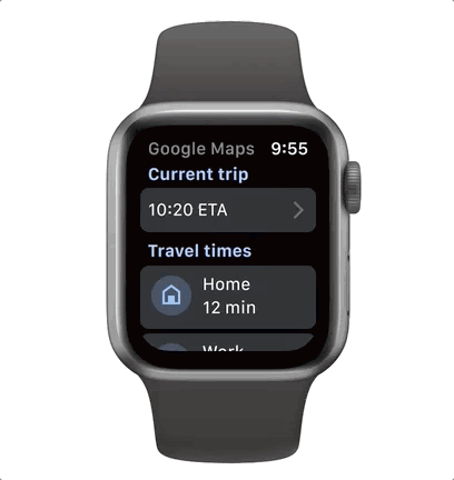 Користувачам Apple Watch повернули додаток Google Maps