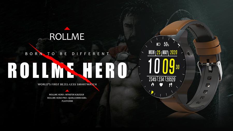 Безрамковий смарт-годинник Rollme Hero отримає новий процесор від Qualcomm