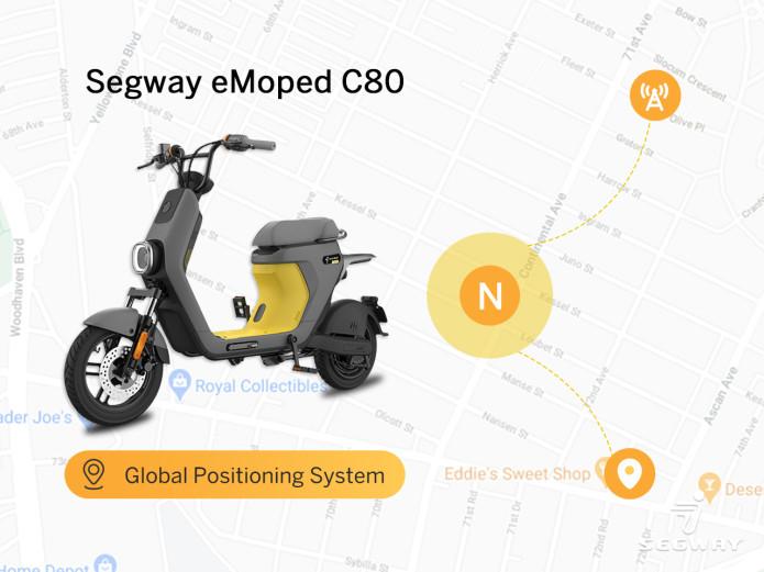 Segway представив електромопед eMoped C80