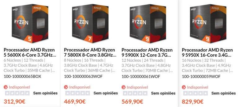 Процесори Ryzen 5000 виявилися дорожчими, ніж очікувалося