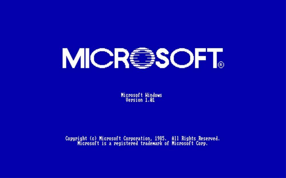 Microsoft Windows 1.01. Виндовс 1.0. Майкрософт виндовс 1. Виндовс 1985 года.