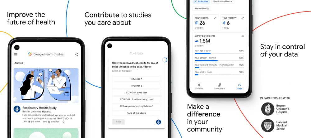 Компанія Google запускає додаток "Дослідження Здоров'я"