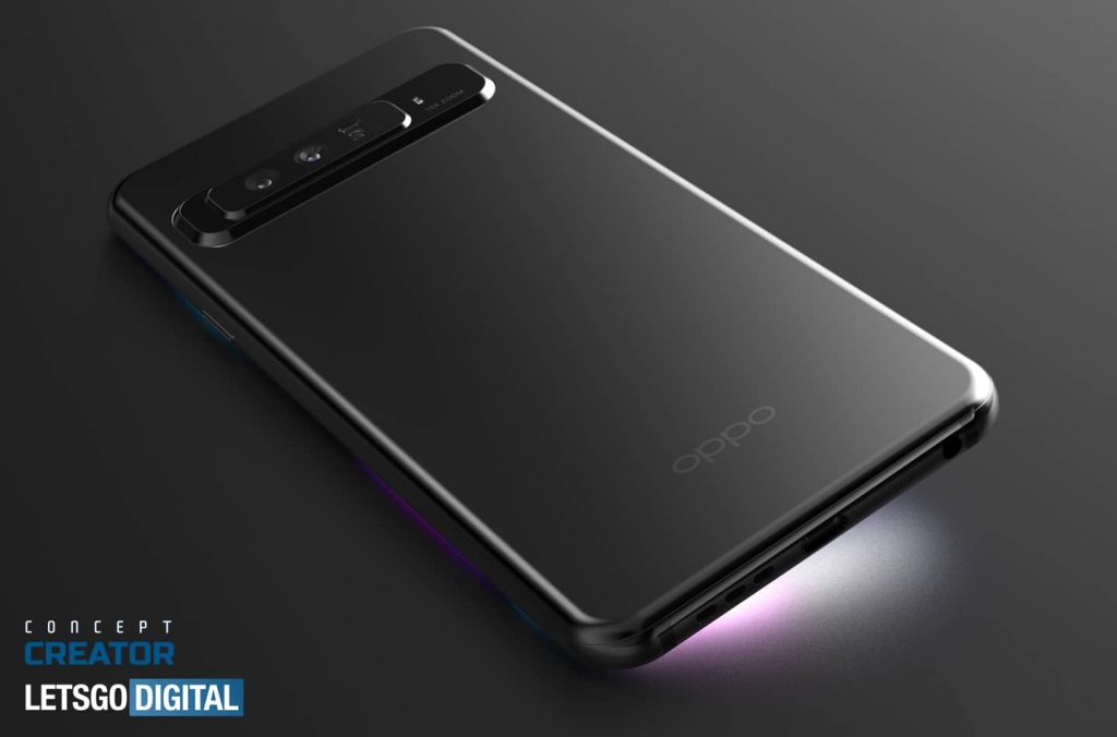 Компанія Oppo запатентувала смартфон з 15-кратним гібридним зумом