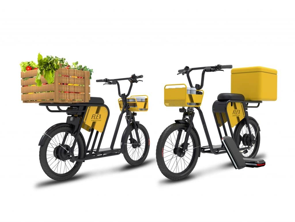 Smartron представляє електричний вантажний велосипед tbike flex