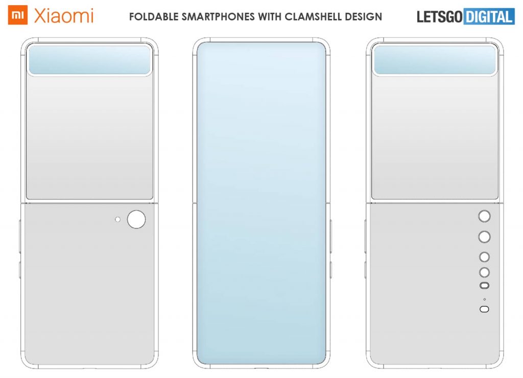 Компанія Xiaomi запатентувала 7 розкладних смартфонів