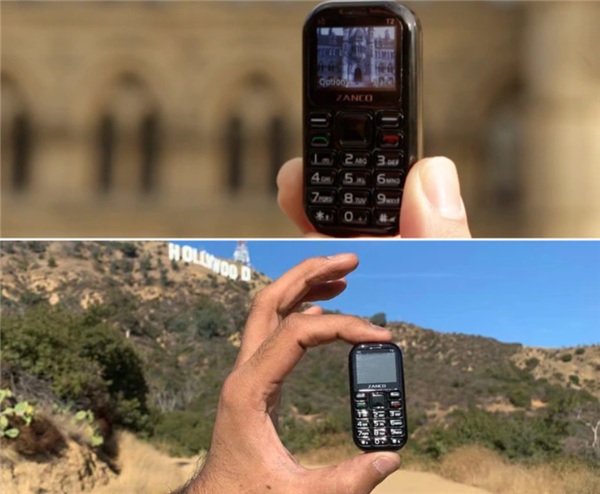 Представлено найменший в світі кнопковий телефон
