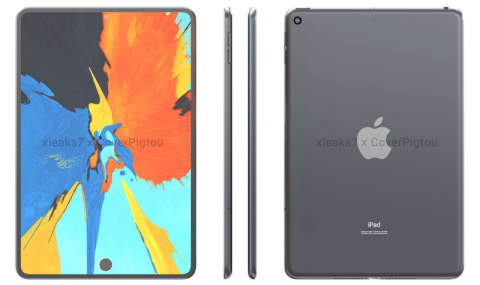 Apple iPad mini 6 з підекранним сканером Touch ID показали на рендерах