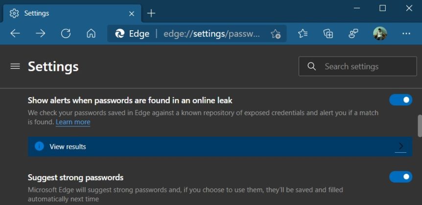 Браузер Microsoft Edge буде попереджувати про "вкрадені" паролі