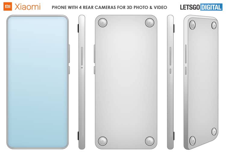 Xiaomi розробляють смартфон з чотирма камера для 3D-зйомки