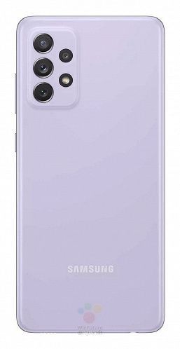 Опубліковані офіційні зображення бюджетного смартфона Galaxy A72