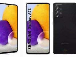 Опубліковані офіційні зображення бюджетного смартфона Galaxy A72