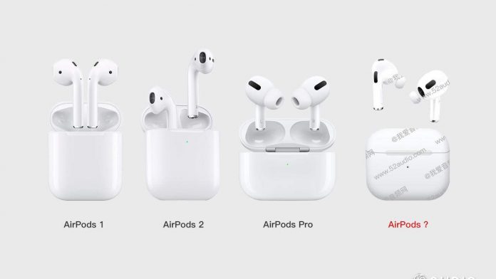 Опубліковано перші живі зображення навушників Apple AirPods 3