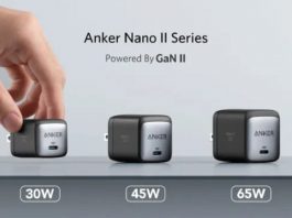 Представлено нові зарядні пристрої GaN Nano II від Anker