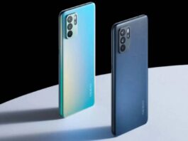 З’явились зображення смартфона OPPO Reno7 Pro