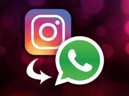 Відомо, як поділитися фотографією з Instagram у WhatsApp