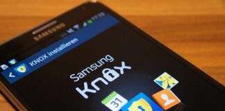 "Папка Knox" в устройствах Samsung Galaxy