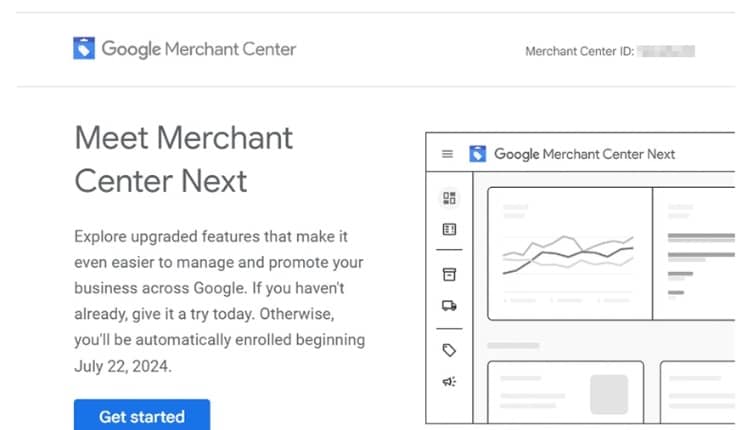 google merchant next