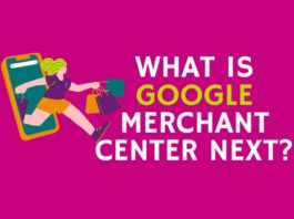 what google merchant center next